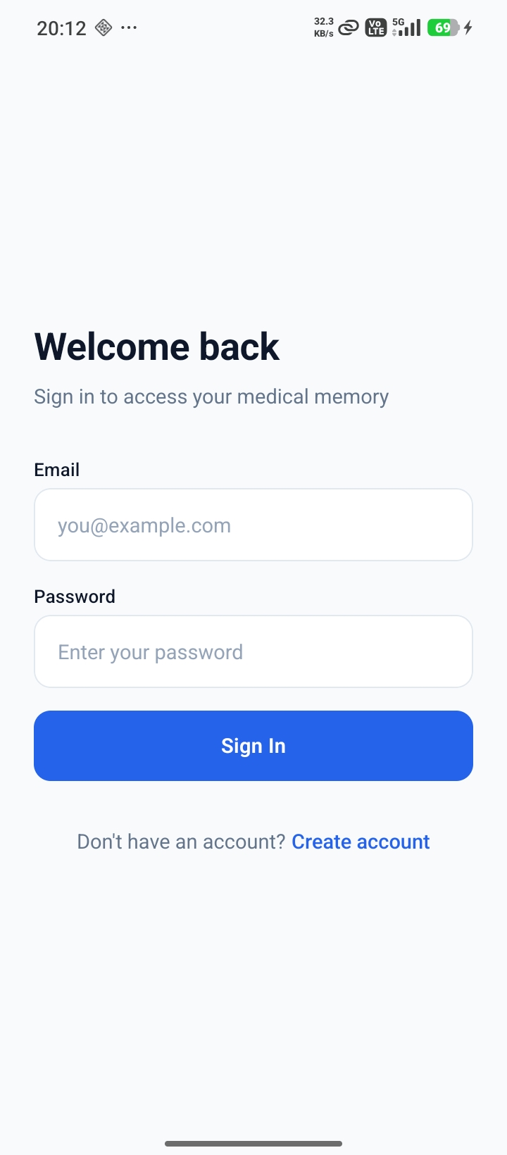 Login Page