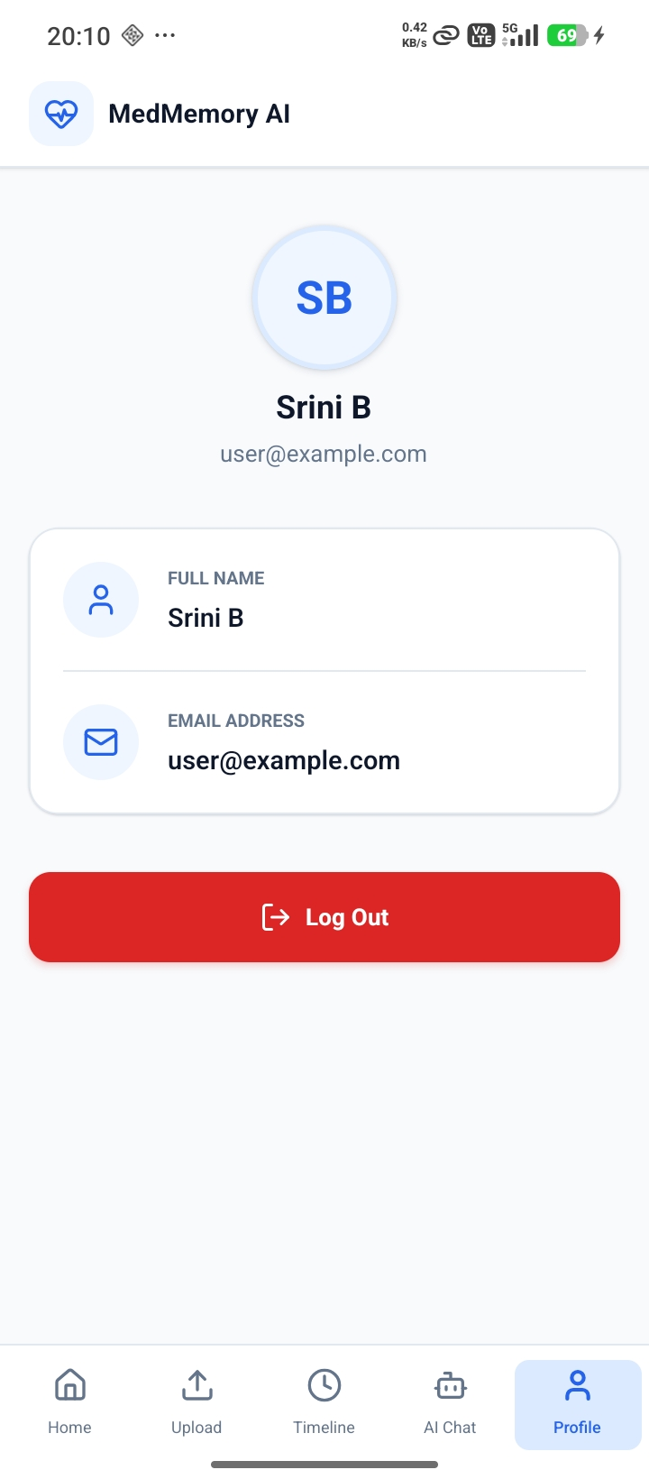 Profile Page